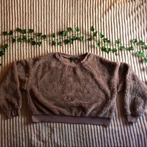 Fluffy Lilac Pullover - Forever 21 - Comfy Cozy Feel